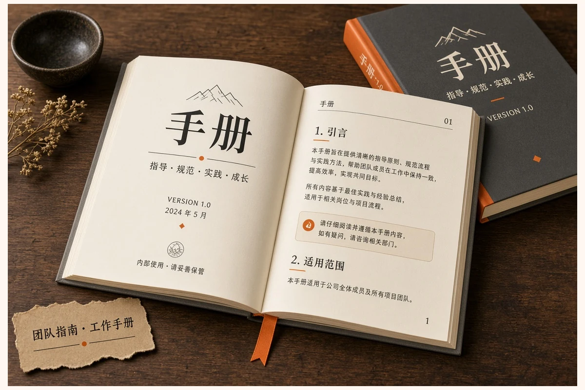 手册说明
